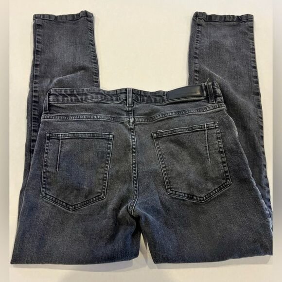 WON HUNDRED Dean A Men’s Jeans Size 33 Waist Black Slim Straight - Picture 2 of 11